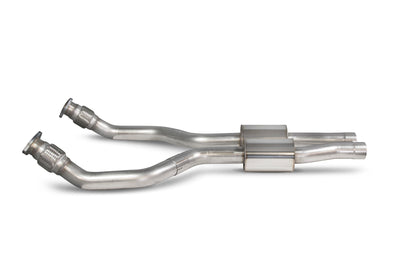 Scorpion Exhaust Downpipes w/Sports Cats in Front Pipes for Audi S4 B8/B8.5 (09-16)