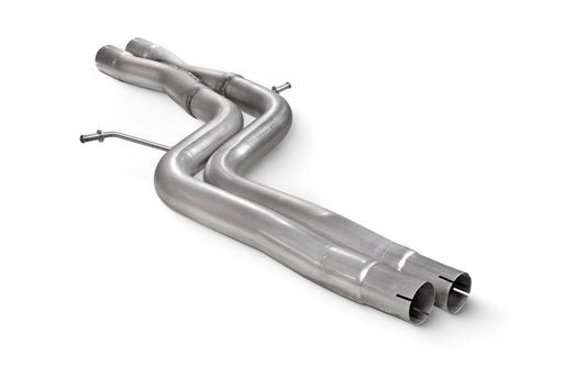 Scorpion Original Centre Exhaust Silencer Delete with x-Pipe for Audi S4 B8/B8.5 (09-16)