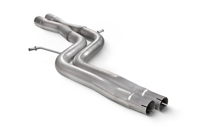 Scorpion Original Centre Exhaust Silencer Delete with x-Pipe for Audi S5 8T Coupe (12-17)