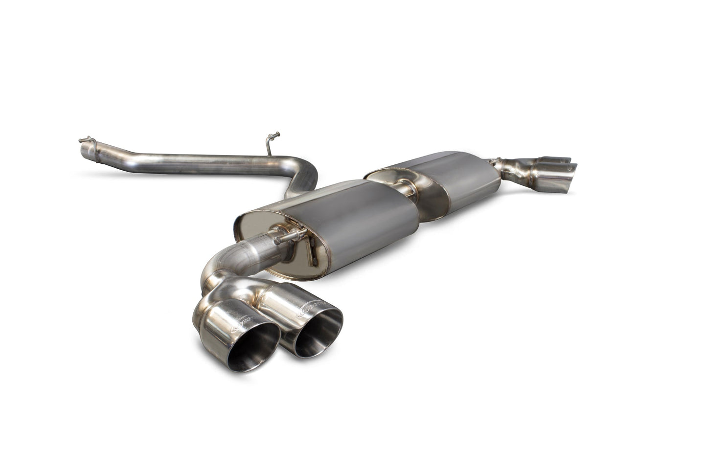 Scorpion Non-Res Cat-Back Exhaust (Daytona) for Audi TT Mk2 3.2 V6/TT S Mk2 (06-14)