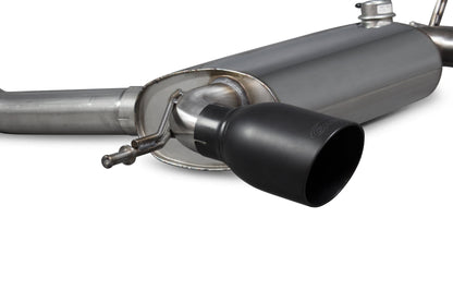 Scorpion Non-Res Cat-Back Exhaust (Black Daytona) for Audi TT Mk1 Quattro 3.2 V6 (99-06)