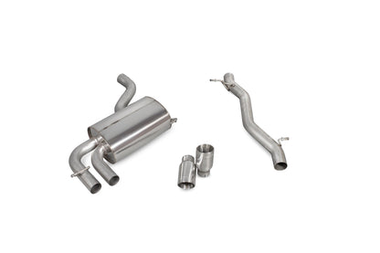Scorpion Non-Res Cat-Back Exhaust (Daytona Twin) for Audi S3 8P (06-12)