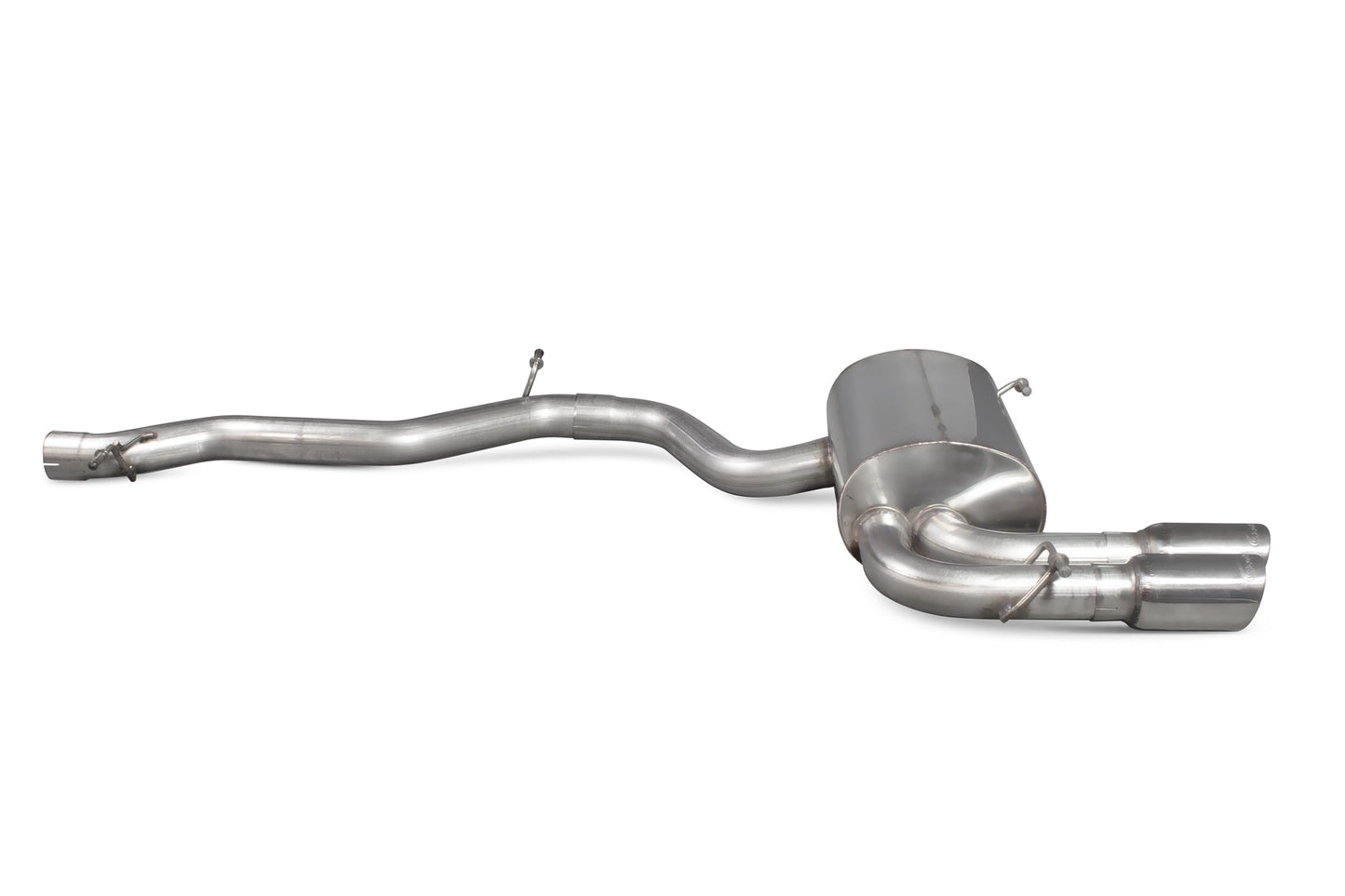 Scorpion Non-Res Cat-Back Exhaust (Daytona Twin) for Audi S3 8P (06-12)