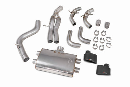 Scorpion Non-Res Cat/GPF-Back Valved Exhaust (Ascari EVO) for Audi RS3 8V Facelift (17-20)
