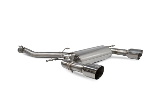 Scorpion Non-Res Cat-Back Valved Exhaust (Daytona) for Audi TT Mk3 2.0 TFSI Quattro (14-19)