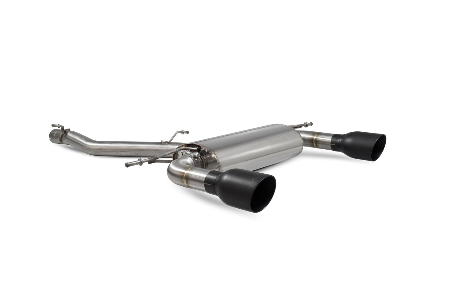 Scorpion Non-Res Cat-Back Exhaust (Black Daytona) for Audi TT Mk3 2.0 TFSI Quattro (14-19)