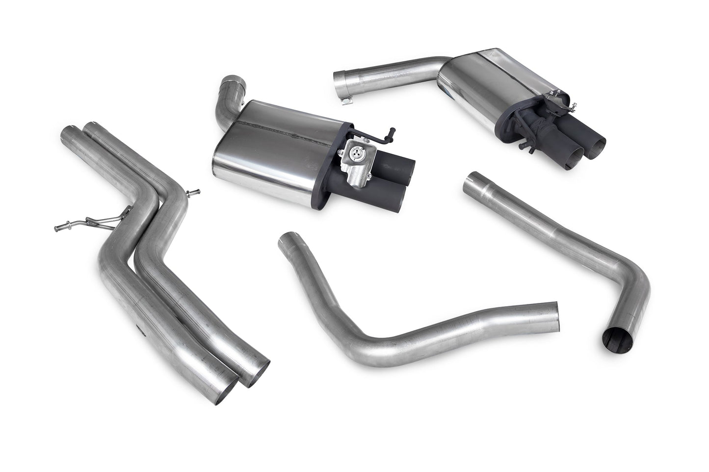 Scorpion Non-Res Half Exhaust (OE Fitment) for Audi RS6 / RS7 C7 (13-18)