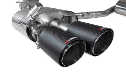 Scorpion Non-Res Half Exhaust (Ascari) for Audi S4 B9 (17-19)