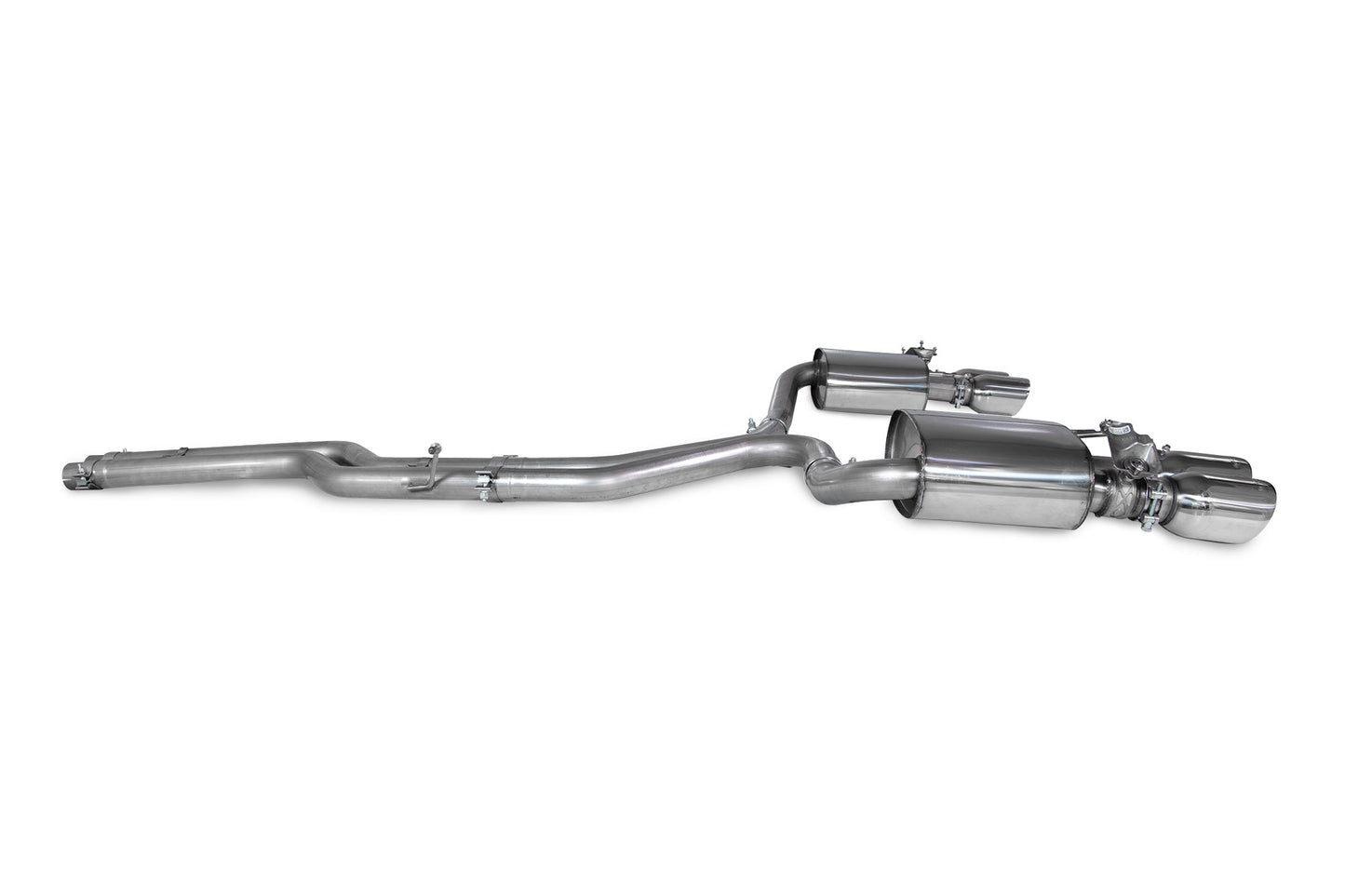 Scorpion Non-Res Half Exhaust (Daytona) for Audi S4 B9 (17-19)