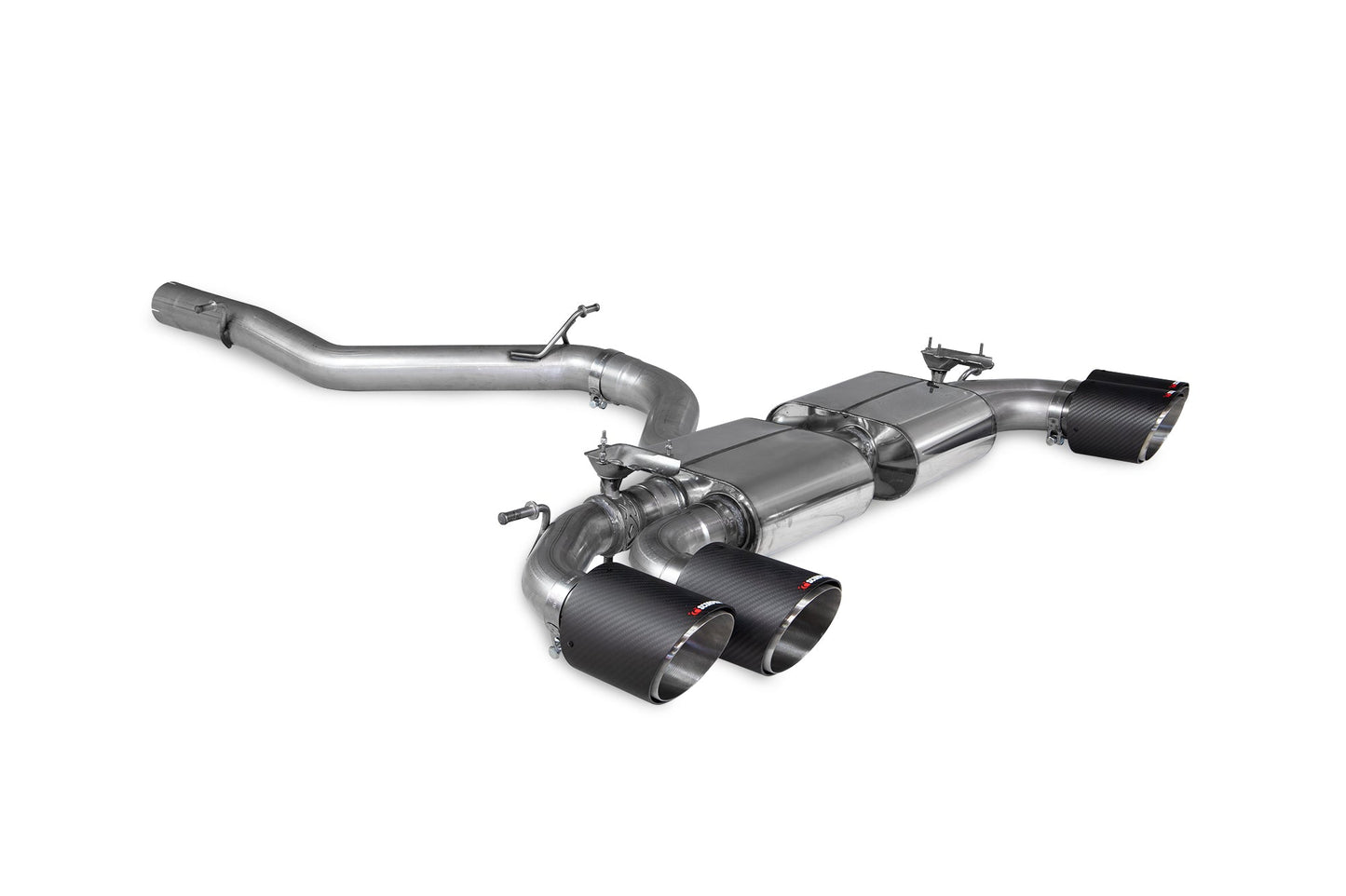 Scorpion Non-Res Cat/GPF-Back Valved Exhaust (Ascari) for Audi S3 8Y Sportback (20-25)