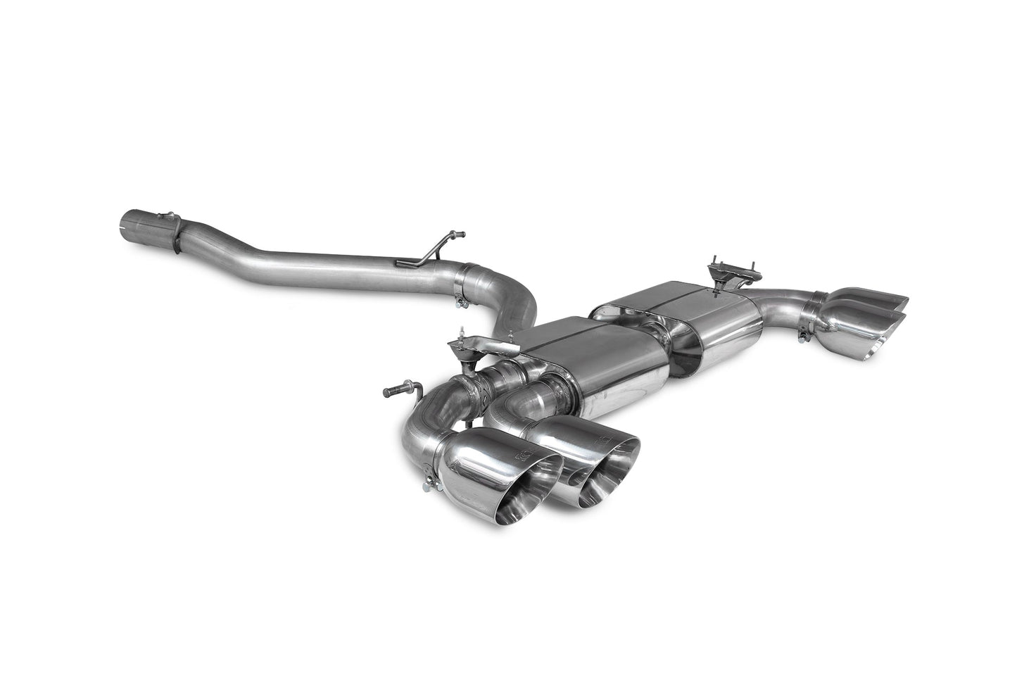 Scorpion Non-Res Cat/GPF-Back Valved Exhaust (Daytona) for Audi S3 8Y Sportback (20-25)