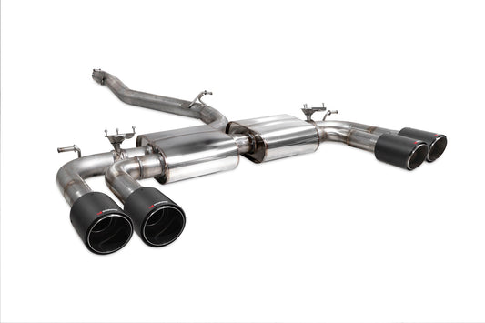 Scorpion Non-Res Cat/GPF-Back Valved Exhaust (Ascari) for Audi S3 Saloon 8V (13-20)