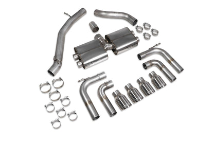 Scorpion Non-Res Cat/GPF-Back Exhaust (Daytona) for Audi S3 Saloon 8V (13-20)