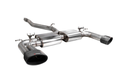 Scorpion Non-Res Cat/GPF-Back Valved Exhaust (Ascari EVO) for Audi S3 Saloon 8V (13-20)
