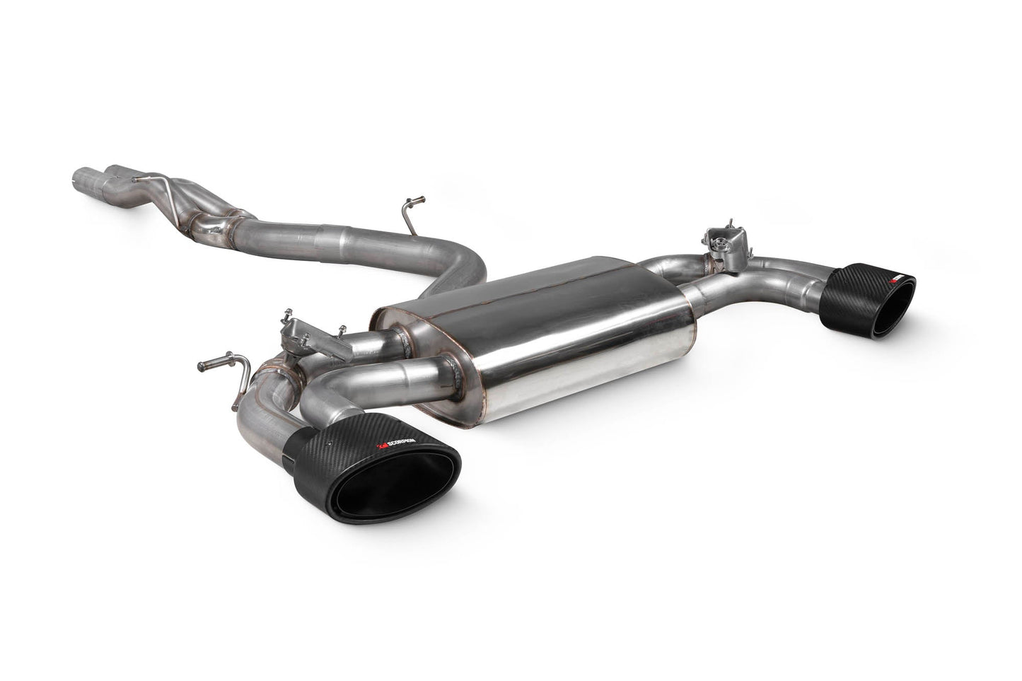 Scorpion Non-Res Cat-Back Valved Exhaust (Ascari EVO) for Audi RS3 8V Pre-Facelift (15-17)