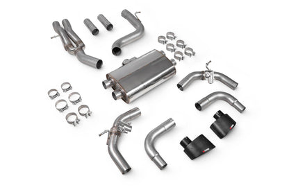 Scorpion Non-Res Cat-Back Valved Exhaust (Ascari EVO) for Audi RS3 8V Pre-Facelift (15-17)