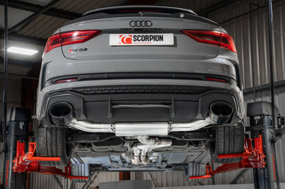 Scorpion Non-Res GPF-Back Valved Exhaust (OE Fitment) for Audi RSQ3 F3 (19-25)