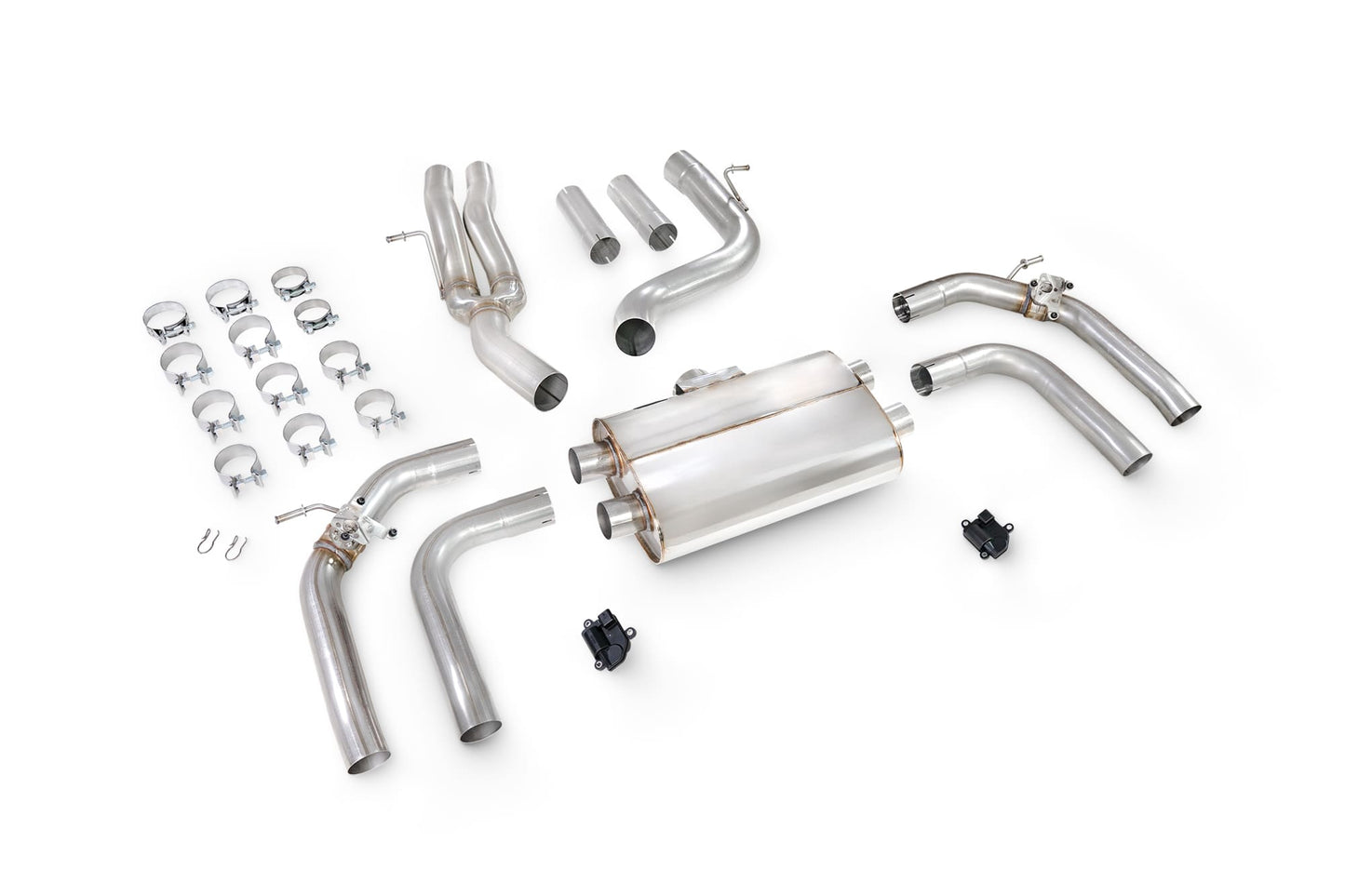 Scorpion Non-Res Cat/GPF-Back Valved Exhaust (OE Fitment) for Audi RS3 8Y Saloon (21-25)