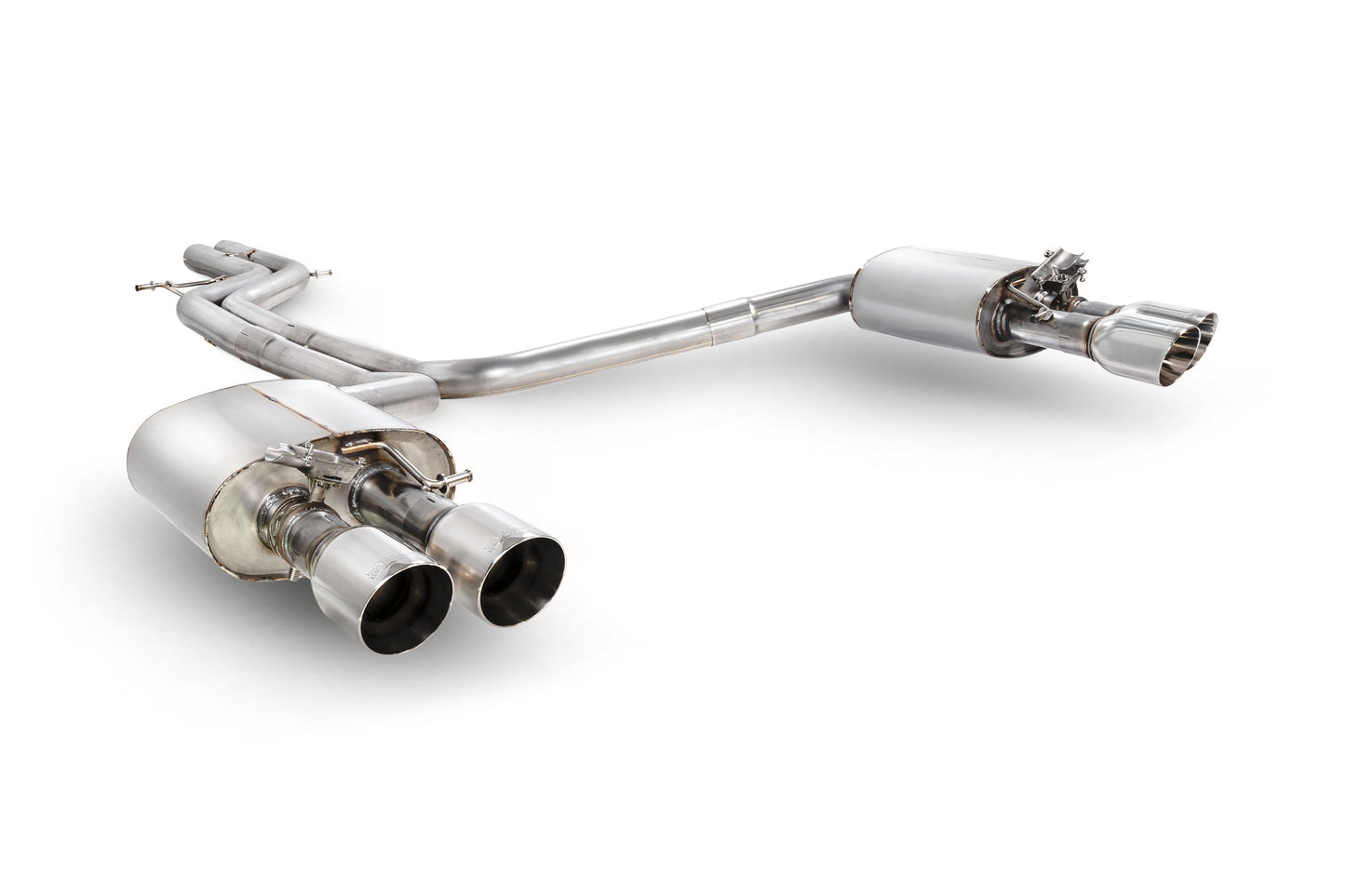 Scorpion Non-Res Half Valved Exhaust (Daytona) for Audi S6/S7 C7 (12-18)
