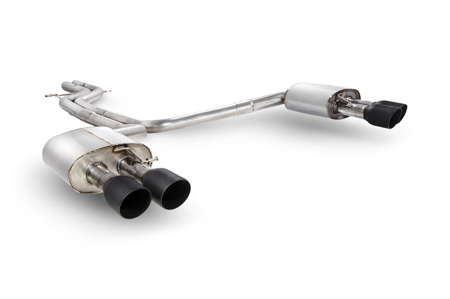 Scorpion Non-Res Half Exhaust (Black Daytona) for Audi S6/S7 C7 (12-18)