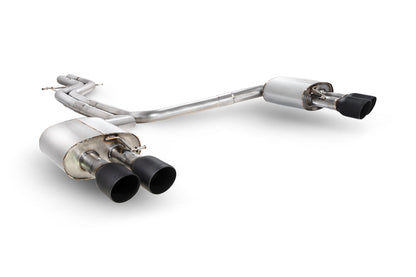 Scorpion Non-Res Half Exhaust (Black Daytona) for Audi S6/S7 C7 (12-18)