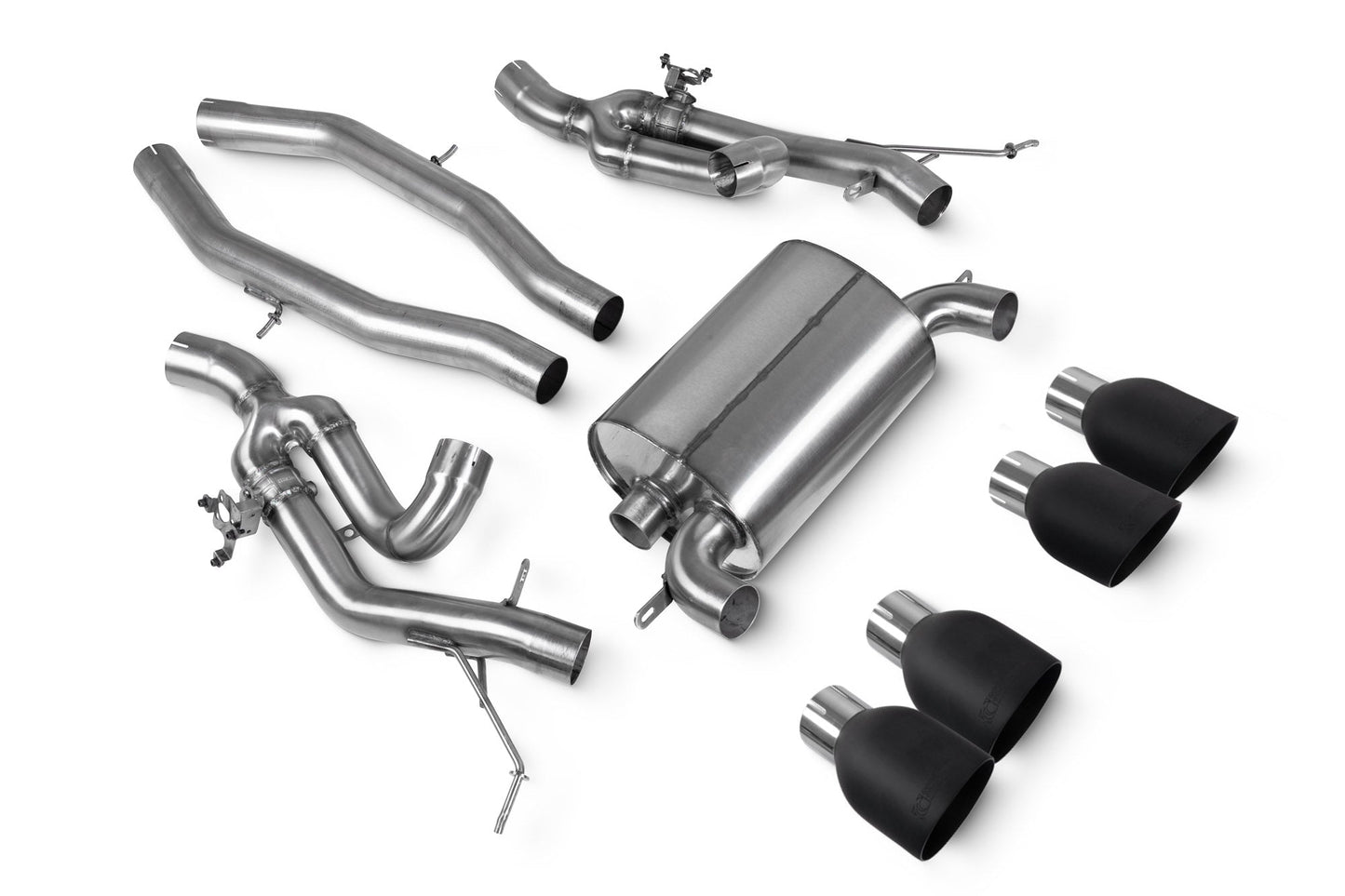 Scorpion Half Exhaust (Black Daytona) for BMW M3 G80 / M4 G82 (21-25)