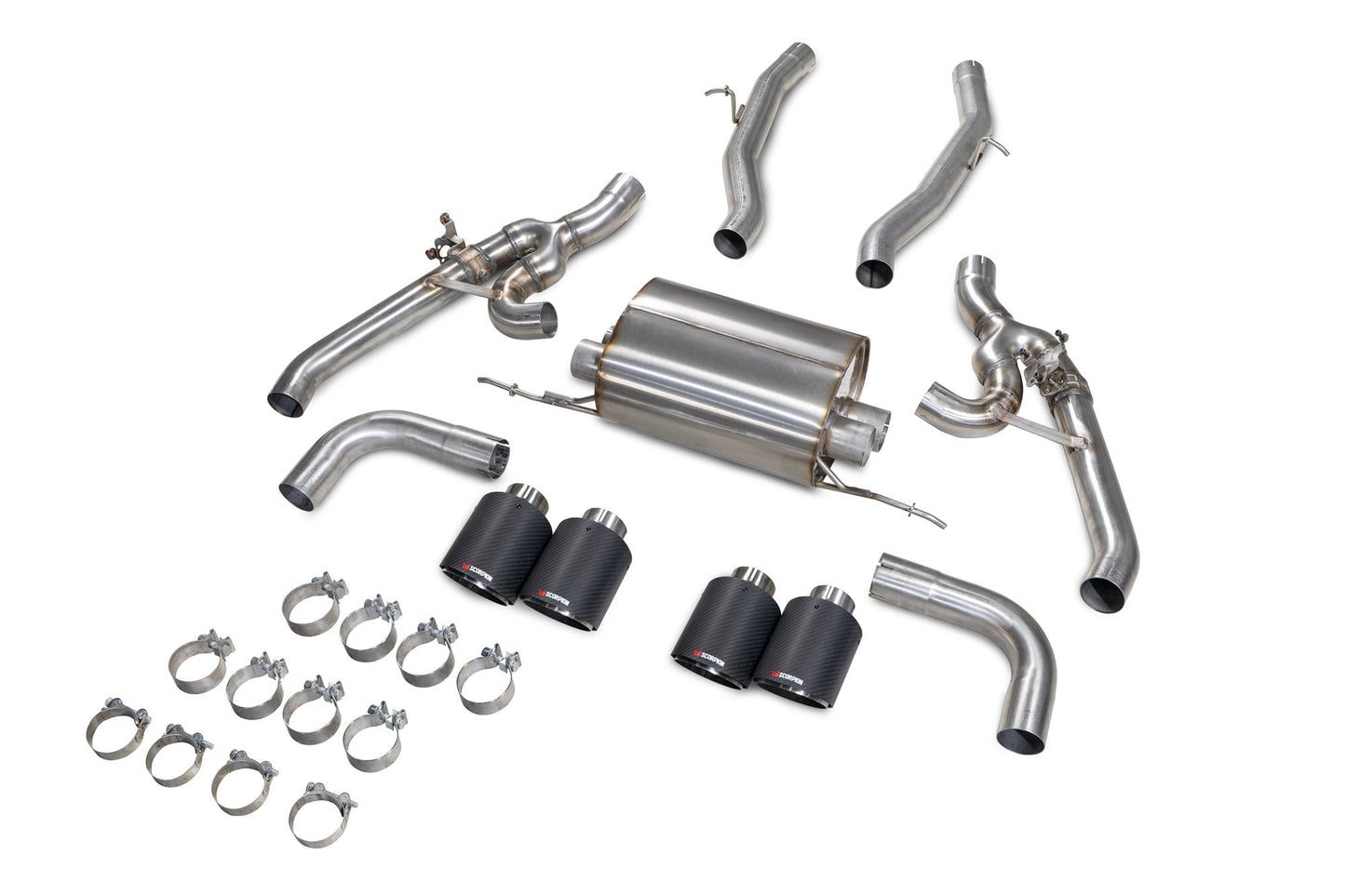 Scorpion Half Valved Exhaust (Ascari) for BMW X3 M (19-21)