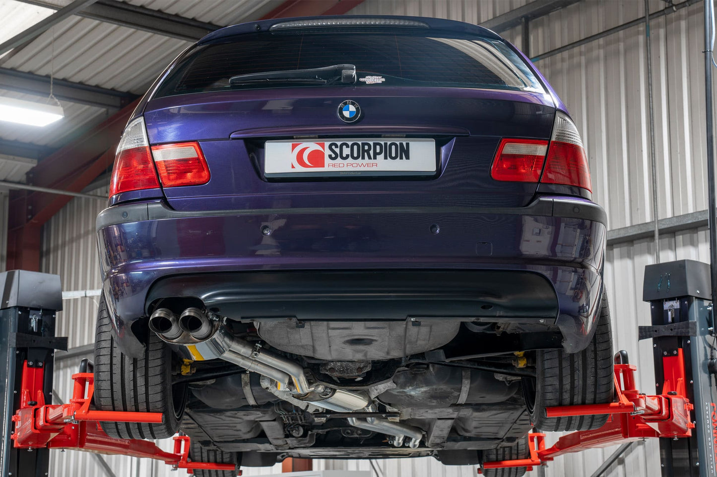 Scorpion Cat-Back Exhaust (Downturn) for BMW E46 320/325/330 Petrol (00-06)