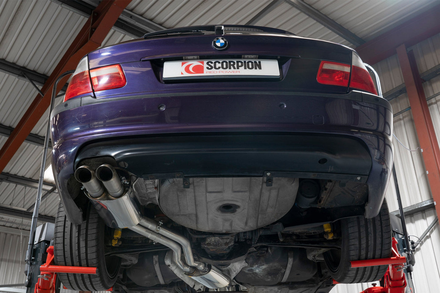 Scorpion Cat-Back Exhaust (Downturn) for BMW E46 320/325/330 Petrol (00-06)