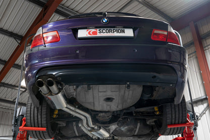 Scorpion Cat-Back Exhaust (Downturn) for BMW E46 320/325/330 Petrol (00-06)
