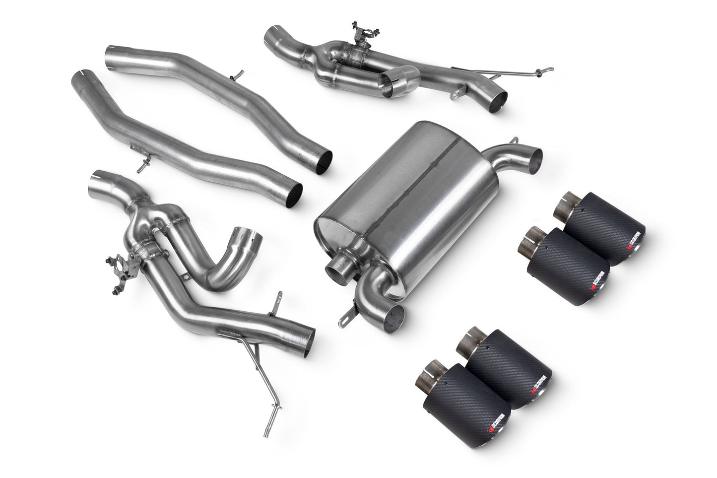 Scorpion Half Exhaust (Ascari) for BMW M3 G81 Touring (22-25)