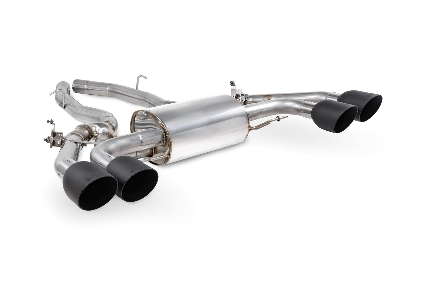 Scorpion Half Valved Exhaust (Black Daytona) for BMW X3 M LCI (22-24)
