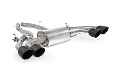 Scorpion Half Valved Exhaust (Black Daytona) for BMW X3 M LCI (22-24)