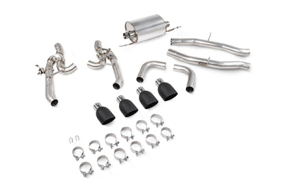 Scorpion Half Valved Exhaust (Black Daytona) for BMW X3 M LCI (22-24)