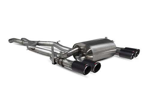 Scorpion Non-Res Cat-Back Valved Exhaust (Ascari) for BMW F80 M3 / M4 F82 F83 (14-18)