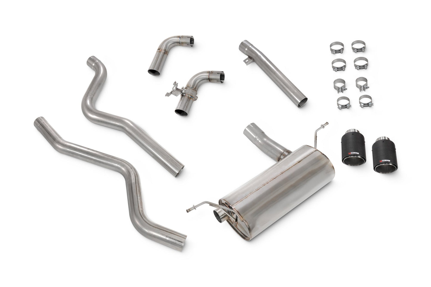 Scorpion Non-Res Cat-Back Exhaust (Ascari) for BMW 340i F30/F31 (15-18)