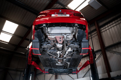 Scorpion Non-Res Half Exhaust 340i Style (Daytona) for BMW 430d 435d F32 (13-20)