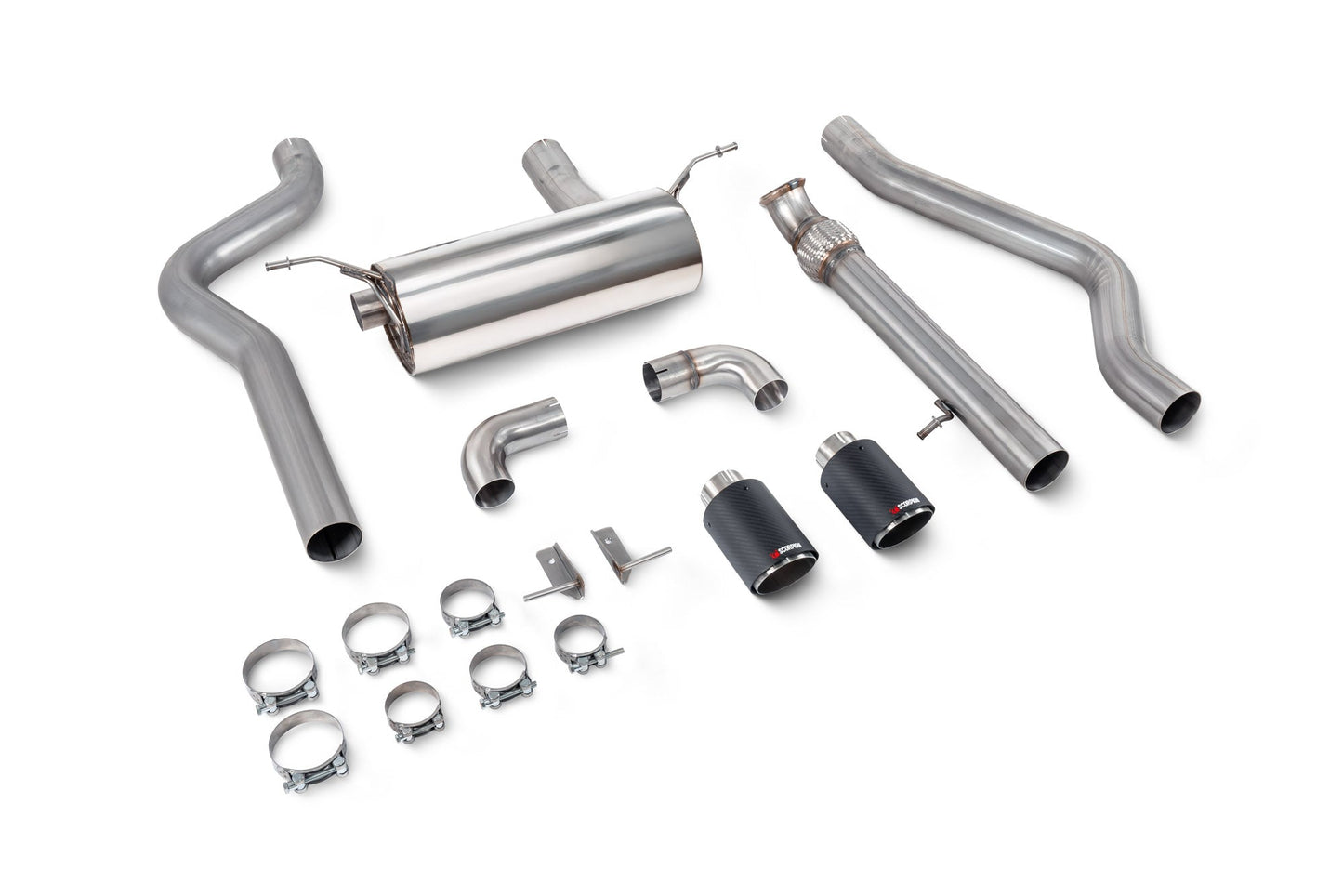 Scorpion Non-Res Cat-Back Exhaust (Ascari) for BMW M135i F20/F21 (12-16)