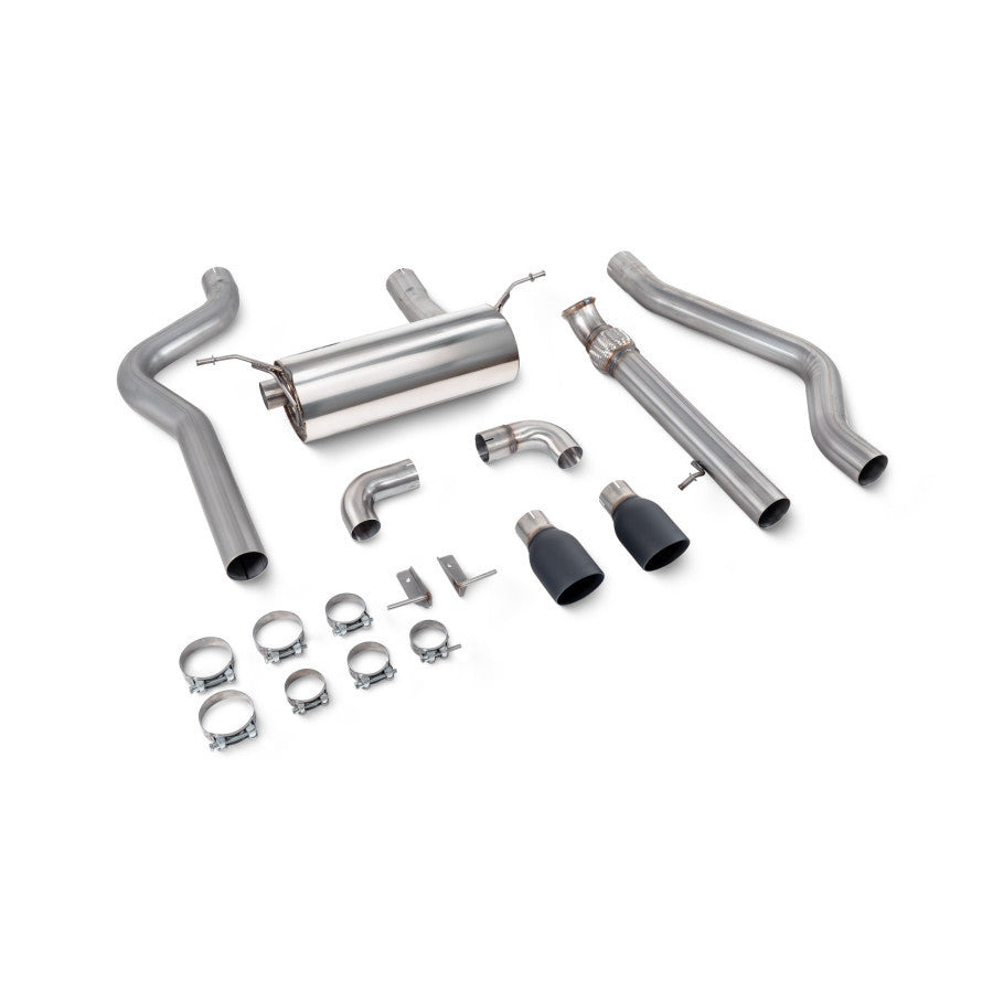 Scorpion Non-Res Cat-Back Exhaust (Black Daytona) for BMW M235i F22 (14-16)