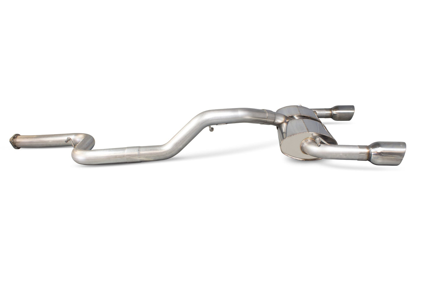 Scorpion 76mm/3" Non-Res Cat-Back Exhaust (Daytona) for Ford Focus Mk2 ST 225 (06-11)