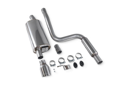 Scorpion Resonated Cat-Back Exhaust (Daytona) for Ford Fiesta ST150 (04-08)