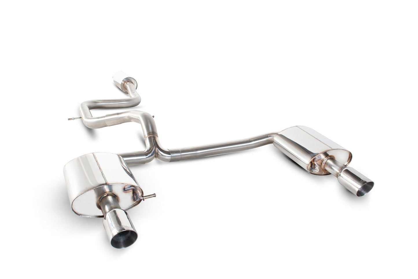 Scorpion Resonated Cat-Back Exhaust (Daytona) for Ford Mondeo 2.5 Turbo (07-11)