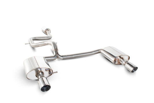 Scorpion Resonated Cat-Back Exhaust (Daytona) for Ford Mondeo 2.5 Turbo (07-11)