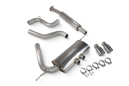 Scorpion Resonated Cat-Back Exhaust (Daytona) for Ford Focus Mk3 ST 250 (12-19)