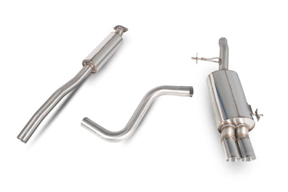 Scorpion 63.5mm/2.5" Resonated Cat-Back Exhaust (Daytona) for Ford Fiesta ST 180 (13-17)