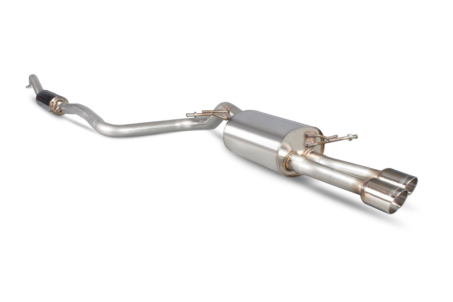 Scorpion Resonated Cat-Back Exhaust (Daytona) for Ford Fiesta Ecoboost 1.0T w/ Zetec S Valance (13-17)