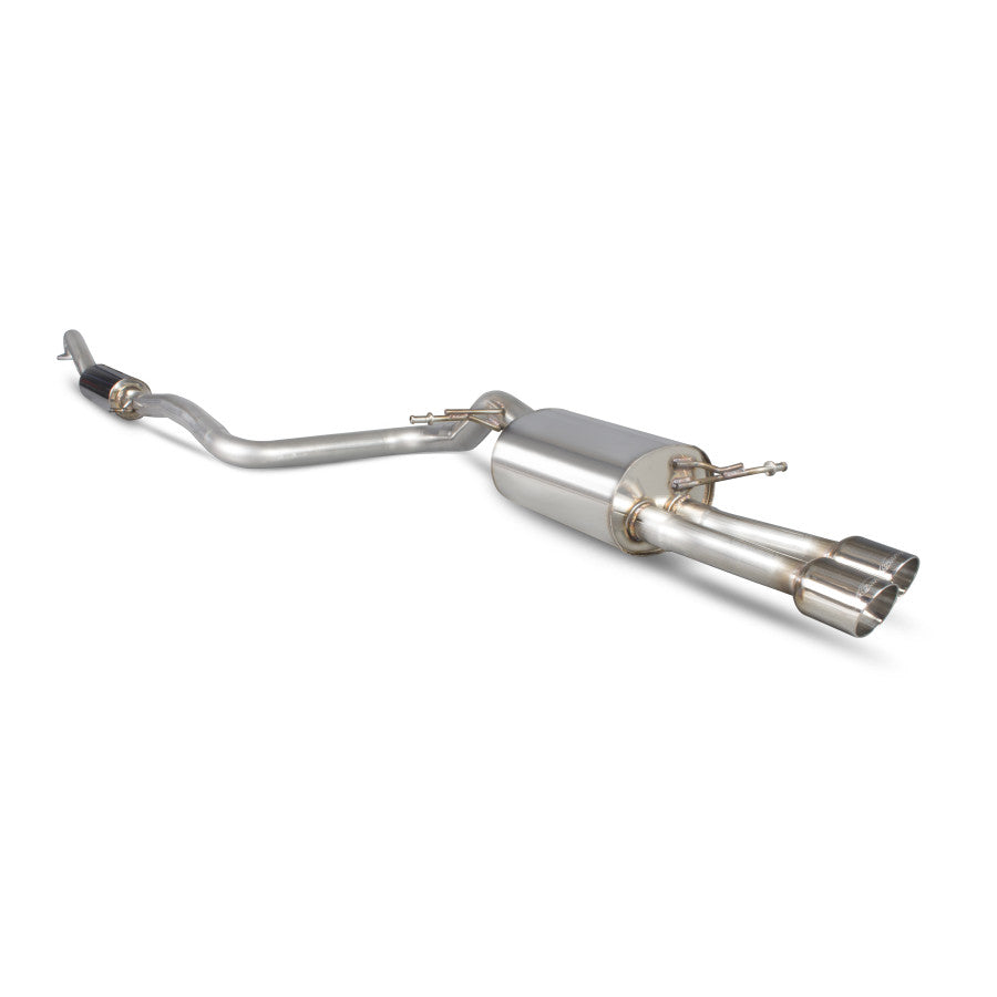 Scorpion Resonated Cat-Back Exhaust (Daytona) for Ford Fiesta Ecoboost 1.0T (13-17)