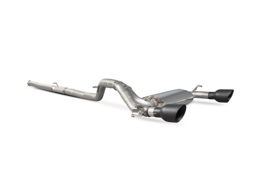 Scorpion Cat-Back Supersport Valved Exhaust (Black Daytona) for Ford Focus Mk3 RS (16-19)