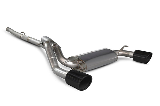 Scorpion Cat-Back Exhaust (Black Indy) for Ford Focus Mk3 RS (16-19)