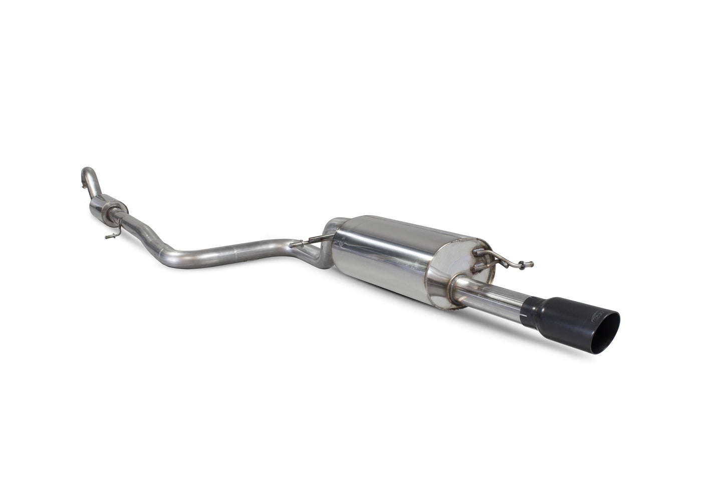 Scorpion Resonated Cat-Back Exhaust (Black Daytona) for Ford Fiesta ST-Line 1.0T (17-19)